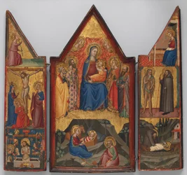 Madonna col Bambino in trono con santi